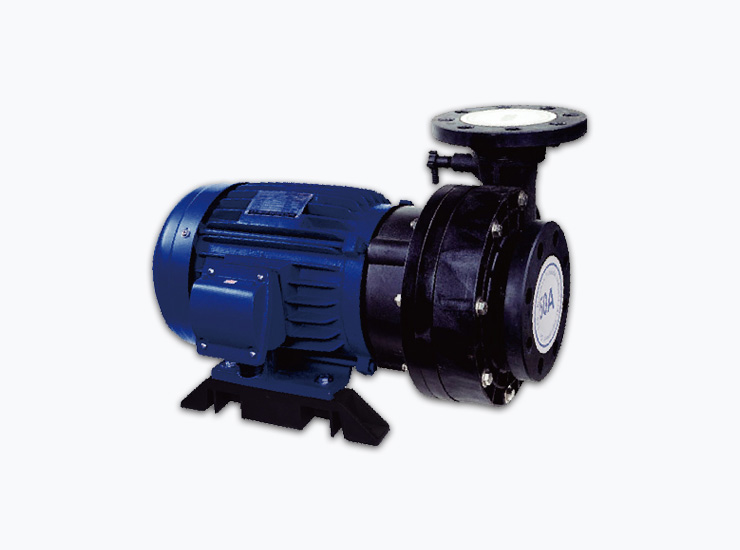 Coaxial vortex acid and alkali resistant pump