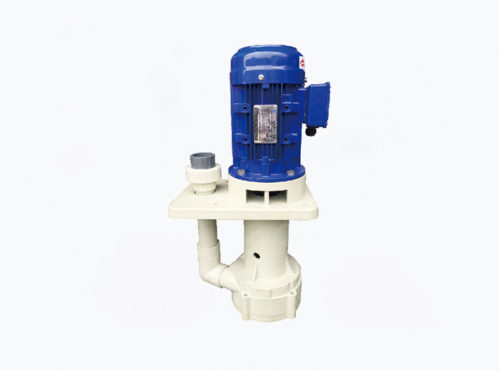 Free-running vertical acid and alkali resistant pump (in-tank type)