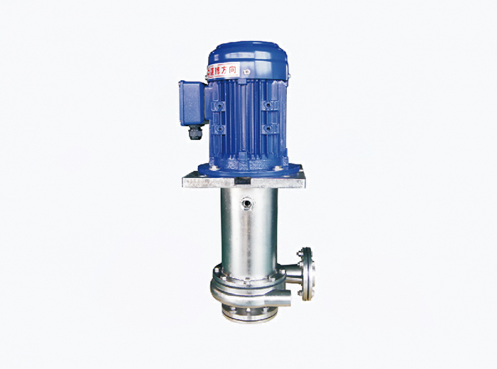 Stainless steel idling vertical acid and alkali resistant pump