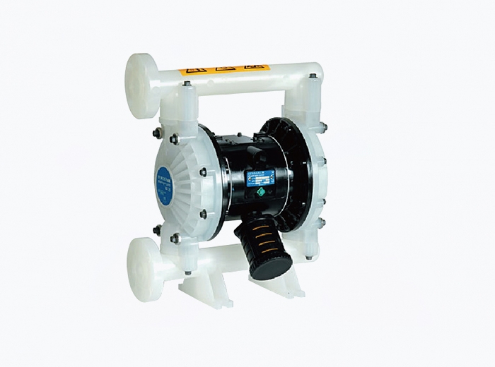 Pneumatic double diaphragm pump