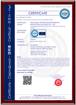 CE certificate